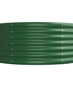 Garden Planter Powder-coated Steel 296x80x36 Cm Green -Room Garden Planter Powder coated Steel 296x80x36 cm Green 514611 3