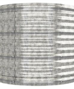 Garden Planter Powder-coated Steel 296x80x68 Cm Silver -Room Garden Planter Powder coated Steel 296x80x68 cm Silver 513860 3