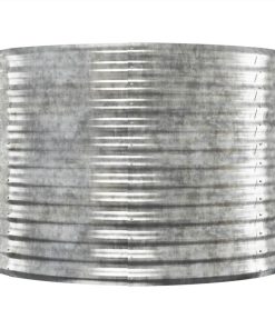 Garden Planter Powder-coated Steel 322x100x68 Cm Silver 5 Garden Planter Powder-coated Steel 322x100x68 Cm Silver -Room Garden Planter Powder coated Steel 322x100x68 cm Silver 515707 3