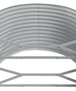 Garden Planter Powder-coated Steel 396x100x68 Cm Anthracite 6 Garden Planter Powder-coated Steel 396x100x68 Cm Anthracite -Room Garden Planter Powder coated Steel 396x100x68 cm Anthracite 515787 4