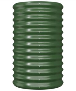 Garden Planter Powder-coated Steel 40x40x68 Cm Green 4 Garden Planter Powder-coated Steel 40x40x68 Cm Green -Room Garden Planter Powder coated Steel 40x40x68 cm Green 510762 2