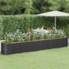 Garden Planter Powder-coated Steel 440x80x68 Cm Anthracite 2 Garden Planter Powder-coated Steel 440x80x68 Cm Anthracite -Room Garden Planter Powder coated Steel 440x80x68 cm Anthracite 513919 0