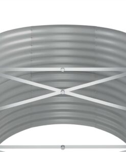 Garden Planter Powder-coated Steel 440x80x68 Cm Anthracite 6 Garden Planter Powder-coated Steel 440x80x68 Cm Anthracite -Room Garden Planter Powder coated Steel 440x80x68 cm Anthracite 513919 4