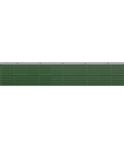 Garden Planter Powder-coated Steel 440x80x68 Cm Green 4 Garden Planter Powder-coated Steel 440x80x68 Cm Green -Room Garden Planter Powder coated Steel 440x80x68 cm Green 513861 2