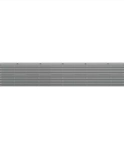 Garden Planter Powder-coated Steel 440x80x68 Cm Grey 4 Garden Planter Powder-coated Steel 440x80x68 Cm Grey -Room Garden Planter Powder coated Steel 440x80x68 cm Grey 513857 2
