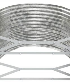 Garden Planter Powder-coated Steel 507x100x68 Cm Silver 6 Garden Planter Powder-coated Steel 507x100x68 Cm Silver -Room Garden Planter Powder coated Steel 507x100x68 cm Silver 515706 4