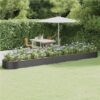 Garden Planter Powder-coated Steel 544x100x36 Cm Anthracite 2 Garden Planter Powder-coated Steel 544x100x36 Cm Anthracite -Room Garden Planter Powder coated Steel 544x100x36 cm Anthracite 516223 0