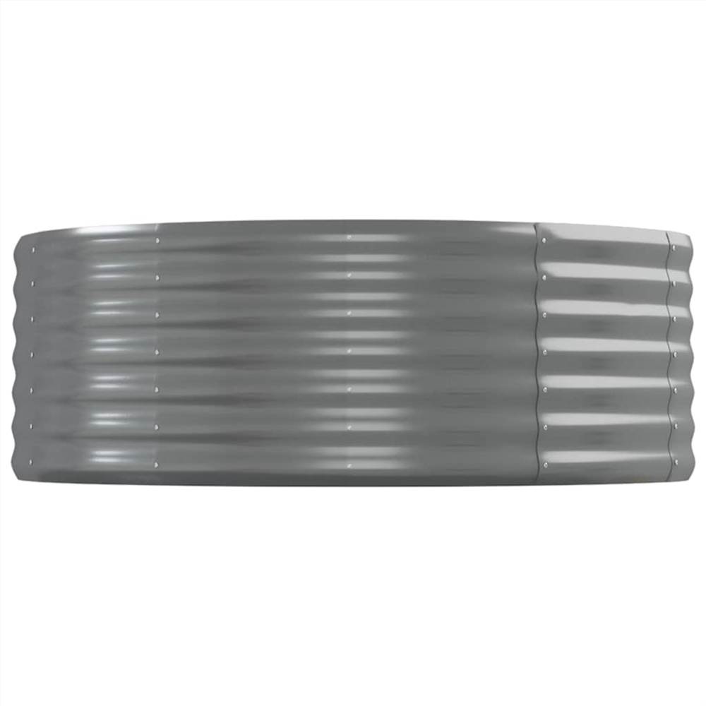 Garden Planter Powder-coated Steel 544x100x36 cm Grey Garden Planter Powder-coated Steel 544x100x36 Cm Grey -Room Garden Planter Powder coated Steel 544x100x36 cm Grey 516171 3