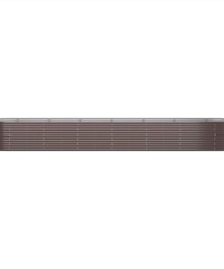 Garden Planter Powder-coated Steel 584x140x68 Cm Brown 4 Garden Planter Powder-coated Steel 584x140x68 Cm Brown -Room Garden Planter Powder coated Steel 584x140x68 cm Brown 510769 2