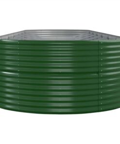 Garden Planter Powder-coated Steel 584x140x68 Cm Green 5 Garden Planter Powder-coated Steel 584x140x68 Cm Green -Room Garden Planter Powder coated Steel 584x140x68 cm Green 511891 3