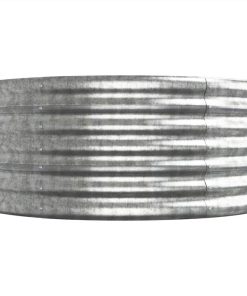 Garden Planter Powder-coated Steel 620x80x36 Cm Silver -Room Garden Planter Powder coated Steel 620x80x36 cm Silver 514857 3
