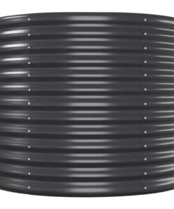Garden Planter Powder-coated Steel 620x80x68 Cm Anthracite 5 Garden Planter Powder-coated Steel 620x80x68 Cm Anthracite -Room Garden Planter Powder coated Steel 620x80x68 cm Anthracite 514644 3