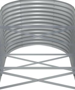 Garden Planter Powder-coated Steel 620x80x68 Cm Anthracite 6 Garden Planter Powder-coated Steel 620x80x68 Cm Anthracite -Room Garden Planter Powder coated Steel 620x80x68 cm Anthracite 514644 4