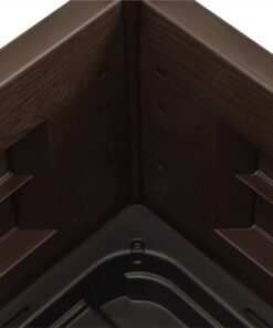 Garden Raised Bed PP Anthracite 43x43x35 Cm 5 Garden Raised Bed PP Anthracite 43x43x35 Cm -Room Garden Raised Bed PP Anthracite 43x43x35 cm 468355 3