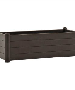 Garden Raised Bed PP Mocha 100x43x35 Cm -Room Garden Raised Bed PP Mocha 100x43x35 cm 468175 1