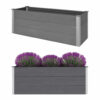 Garden Raised Bed WPC 150x50x54 Cm Grey -Room Garden Raised Bed WPC 150x50x54 cm Grey 433699 0