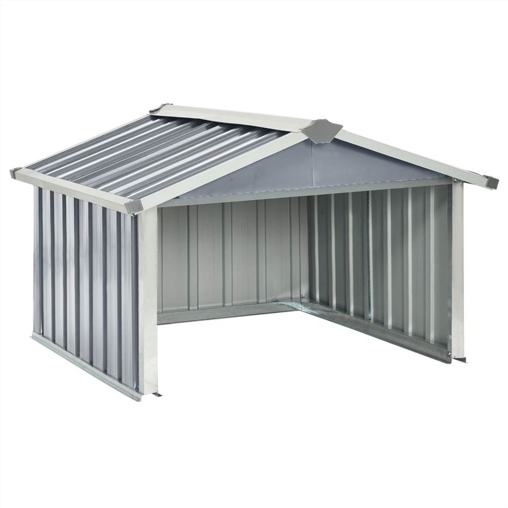 Garden Robot Lawnmower Shed 92x97x63 cm Galvanised Steel Grey Garden Robot Lawnmower Shed 92x97x63 Cm Galvanised Steel Grey -Room Garden Robot Lawnmower Shed 92x97x63 cm Galvanised Steel Grey 482068 1