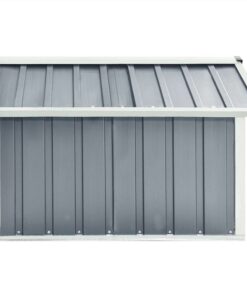 Garden Robot Lawnmower Shed 92x97x63 Cm Galvanised Steel Grey 7 Garden Robot Lawnmower Shed 92x97x63 Cm Galvanised Steel Grey -Room Garden Robot Lawnmower Shed 92x97x63 cm Galvanised Steel Grey 482068 5
