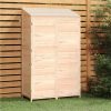 Garden Shed 102x52x174.5 Cm Solid Wood Fir -Room Garden Shed 102x52x174 5 cm Solid Wood Fir 515927 0