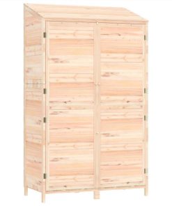 Garden Shed 102x52x174.5 Cm Solid Wood Fir -Room Garden Shed 102x52x174 5 cm Solid Wood Fir 515927 1