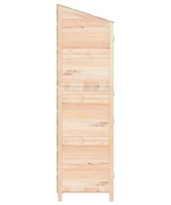 Garden Shed 102x52x174.5 Cm Solid Wood Fir -Room Garden Shed 102x52x174 5 cm Solid Wood Fir 515927 4