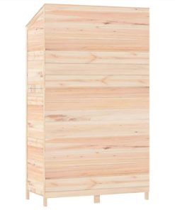 Garden Shed 102x52x174.5 Cm Solid Wood Fir -Room Garden Shed 102x52x174 5 cm Solid Wood Fir 515927 5