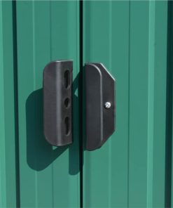 Garden Shed 257x298x178 Cm Metal Green -Room Garden Shed 257x298x178 cm Metal Green 434328 2