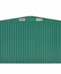 Garden Shed 257x298x178 Cm Metal Green -Room Garden Shed 257x298x178 cm Metal Green 434328 5