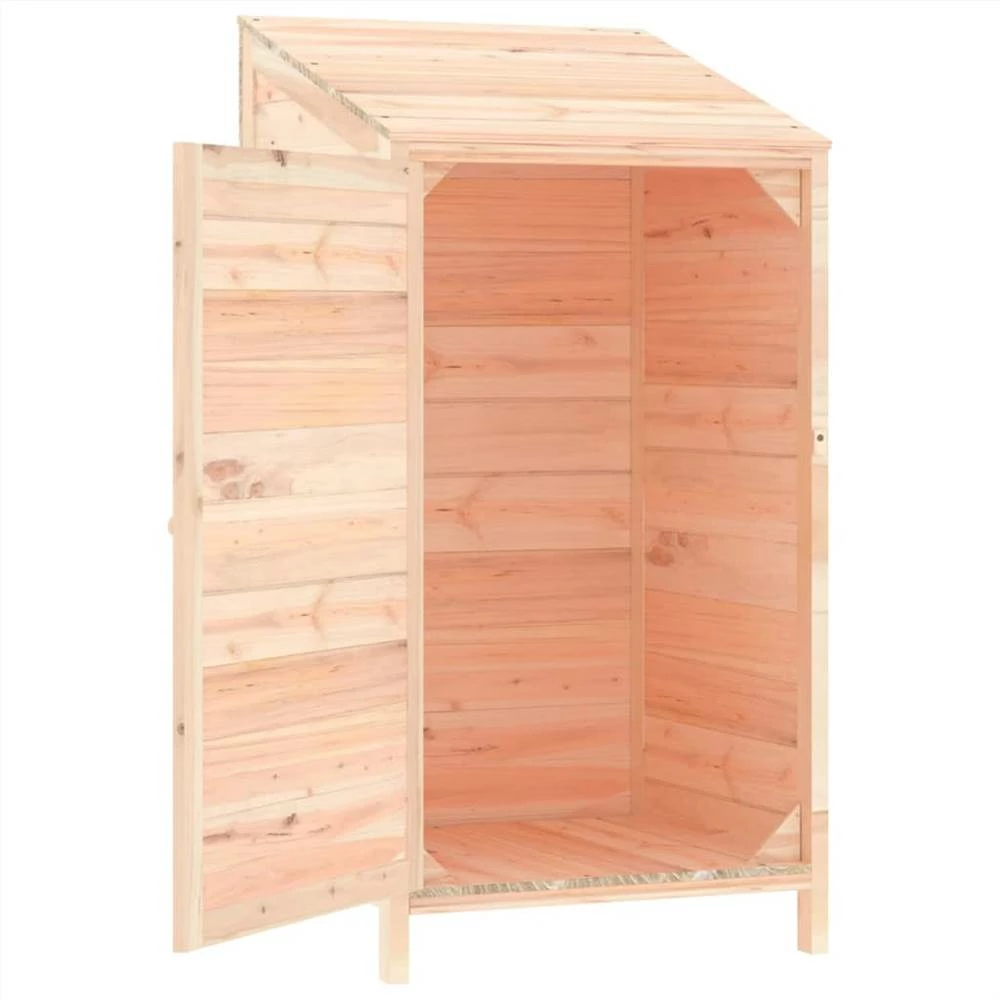 Garden Shed 55x52x112 Cm Solid Wood Fir - Image 4