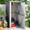 Garden Shed Anthracite 118.5x97x209.5 Cm Galvanised Steel 1 Garden Shed Anthracite 118.5x97x209.5 Cm Galvanised Steel -Room Garden Shed Anthracite 118 5x97x209 5 cm Galvanised Steel 510969 0