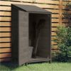 Garden Shed Anthracite 55x52x112 Cm Solid Wood Fir 1 Garden Shed Anthracite 55x52x112 Cm Solid Wood Fir -Room Garden Shed Anthracite 55x52x112 cm Solid Wood Fir 513552 0