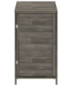 Garden Shed Anthracite 55x52x112 Cm Solid Wood Fir 4 Garden Shed Anthracite 55x52x112 Cm Solid Wood Fir -Room Garden Shed Anthracite 55x52x112 cm Solid Wood Fir 513552 2