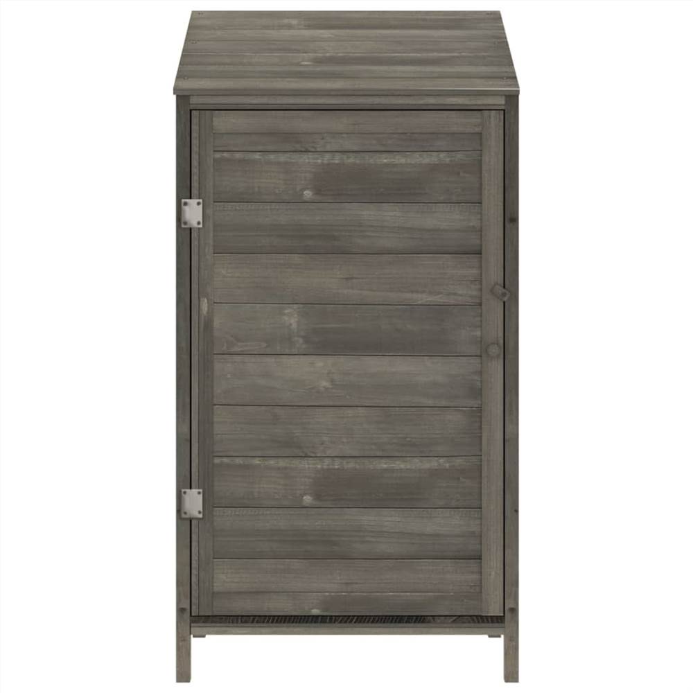 Garden Shed Anthracite 55x52x112 cm Solid Wood Fir Garden Shed Anthracite 55x52x112 Cm Solid Wood Fir -Room Garden Shed Anthracite 55x52x112 cm Solid Wood Fir 513552 2