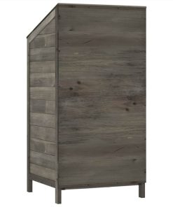 Garden Shed Anthracite 55x52x112 Cm Solid Wood Fir 7 Garden Shed Anthracite 55x52x112 Cm Solid Wood Fir -Room Garden Shed Anthracite 55x52x112 cm Solid Wood Fir 513552 5