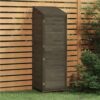 Garden Shed Anthracite 55x52x174.5 Cm Solid Wood Fir 2 Garden Shed Anthracite 55x52x174.5 Cm Solid Wood Fir -Room Garden Shed Anthracite 55x52x174 5 cm Solid Wood Fir 515869 0