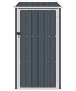 Garden Shed Anthracite 87x98x159 Cm Galvanised Steel 4 Garden Shed Anthracite 87x98x159 Cm Galvanised Steel -Room Garden Shed Anthracite 87x98x159 cm Galvanised Steel 433720 2