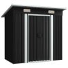 Garden Shed Anthracite Steel -Room Garden Shed Anthracite Steel 444207 0