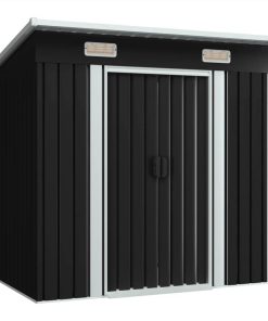 Garden Shed Anthracite Steel
