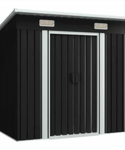 Garden Shed Anthracite Steel