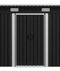 Garden Shed Anthracite Steel 5 Garden Shed Anthracite Steel -Room Garden Shed Anthracite Steel 444207 3