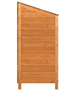 Garden Shed Brown 102x52x112 Cm Solid Wood Fir -Room Garden Shed Brown 102x52x112 cm Solid Wood Fir 513561 4