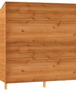 Garden Shed Brown 102x52x112 Cm Solid Wood Fir -Room Garden Shed Brown 102x52x112 cm Solid Wood Fir 513561 5