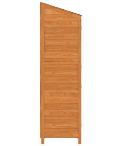 Garden Shed Brown 102x52x174.5 Cm Solid Wood Fir -Room Garden Shed Brown 102x52x174 5 cm Solid Wood Fir 515868 4