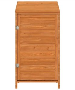 Garden Shed Brown 55x52x112 Cm Solid Wood Fir -Room Garden Shed Brown 55x52x112 cm Solid Wood Fir 513560 2