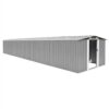 Garden Shed Grey 257x779x181 Cm Galvanised Steel 1 Garden Shed Grey 257x779x181 Cm Galvanised Steel -Room Garden Shed Grey 257x779x181 cm Galvanised steel 467098 0