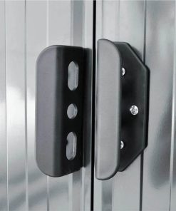 Garden Shed Grey Metal 4 Garden Shed Grey Metal -Room Garden Shed Grey Metal 441146 2