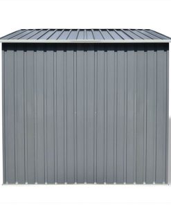Garden Shed Grey Metal 6 Garden Shed Grey Metal -Room Garden Shed Grey Metal 441146 4