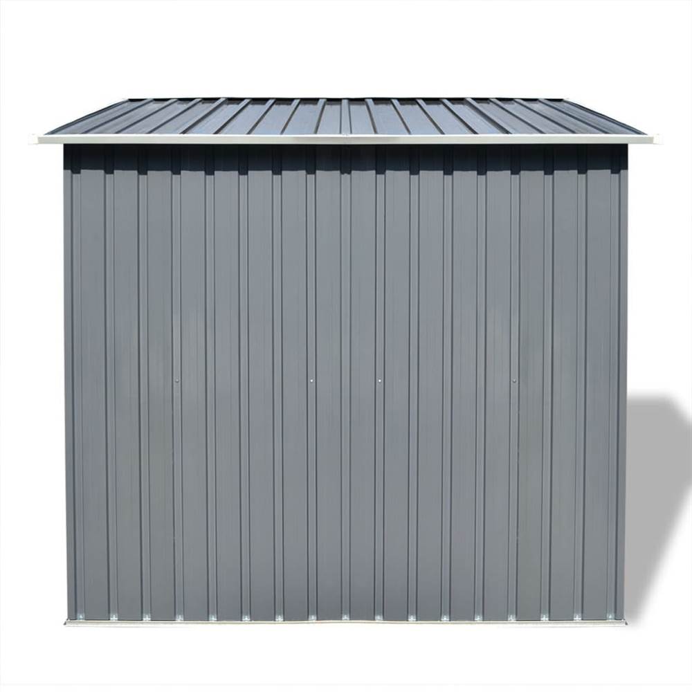Garden Shed Grey Metal Garden Shed Grey Metal -Room Garden Shed Grey Metal 441146 4