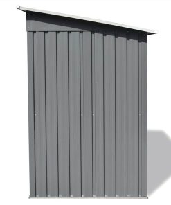 Garden Shed Grey Metal 7 Garden Shed Grey Metal -Room Garden Shed Grey Metal 441146 5