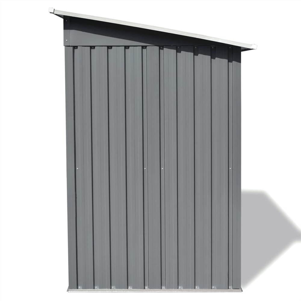 Garden Shed Grey Metal Garden Shed Grey Metal -Room Garden Shed Grey Metal 441146 5